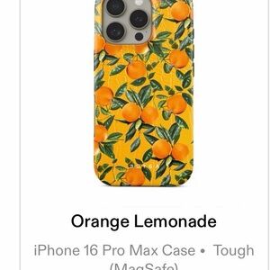 Vibrant Citrus iPhone 16 Pro Max Case